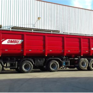 Rear tipping semi-trailer pbtc 55.5t